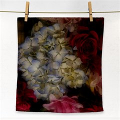 Hydrangea Arrangement Ii Face Towel by okhismakingart