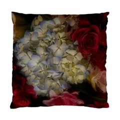 Hydrangea Arrangement Ii Standard Cushion Case (two Sides) by okhismakingart