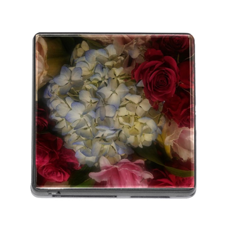 Hydrangea Arrangement II Memory Card Reader (Square 5 Slot)