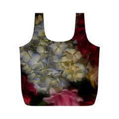 Hydrangea Arrangement Ii Full Print Recycle Bag (m) by okhismakingart