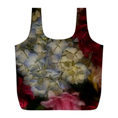 Hydrangea Arrangement Ii Full Print Recycle Bag (l) by okhismakingart