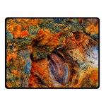 Rainbow Fossil Fleece Blanket (Small) 50 x40  Blanket Front