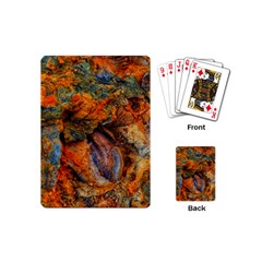 Rainbow Fossil Playing Cards (mini) by okhismakingart