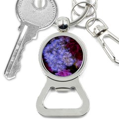 Hydrangea Arrangement Ii (blue Tint) Bottle Opener Key Chains by okhismakingart