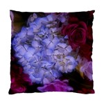 Hydrangea Arrangement II (Blue Tint) Standard Cushion Case (One Side) Front