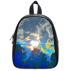 Broken Sky School Bag (small) by okhismakingart