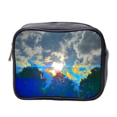 Broken Sky Mini Toiletries Bag (two Sides) by okhismakingart