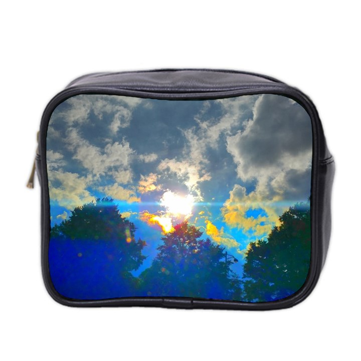 Broken Sky Mini Toiletries Bag (Two Sides)