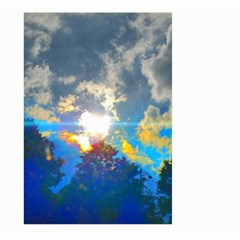 Broken Sky Large Garden Flag (two Sides) by okhismakingart