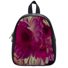 Pink Highlighted Flowers School Bag (small) by okhismakingart