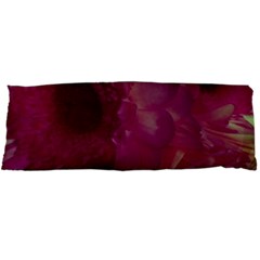 Pink Highlighted Flowers Body Pillow Case Dakimakura (two Sides) by okhismakingart