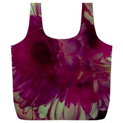 Pink Highlighted Flowers Full Print Recycle Bag (xl) by okhismakingart