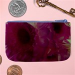 Pink Highlighted Flowers Large Coin Purse Back