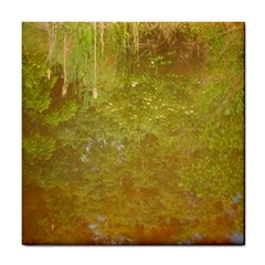 Lake Reflection Tile Coasters by okhismakingart