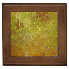 Lake Reflection Framed Tiles by okhismakingart