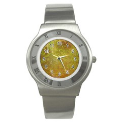 Lake Reflection Stainless Steel Watch by okhismakingart