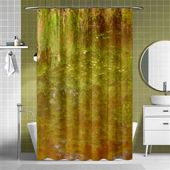 Lake Reflection Shower Curtain 48  X 72  (small)  by okhismakingart