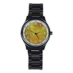 Lake Reflection Stainless Steel Round Watch by okhismakingart