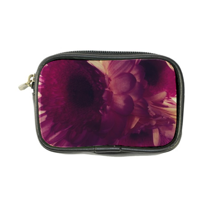 Purple Highlighted Flowers Coin Purse