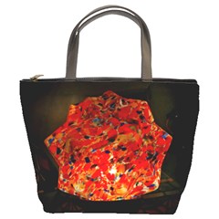 Glowing Stained Glass Lamp Bucket Bag