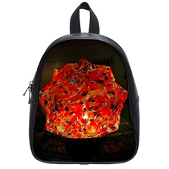 Glowing Stained Glass Lamp School Bag (small) by okhismakingart