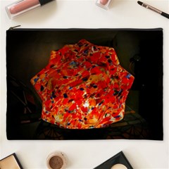 Glowing Stained Glass Lamp Cosmetic Bag (xxxl) by okhismakingart