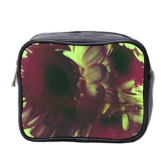 Green Glowing Flower Mini Toiletries Bag (two Sides) by okhismakingart