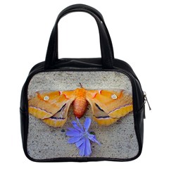 Moth And Chicory Classic Handbag (two Sides) by okhismakingart