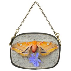 Moth And Chicory Chain Purse (two Sides) by okhismakingart