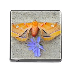 Moth And Chicory Memory Card Reader (square 5 Slot) by okhismakingart