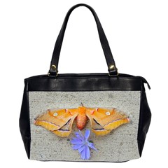 Moth And Chicory Oversize Office Handbag (2 Sides) by okhismakingart