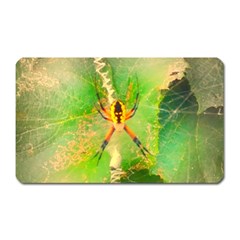 Orb Spider Magnet (rectangular) by okhismakingart