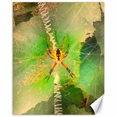 Orb Spider Canvas 11  X 14  by okhismakingart