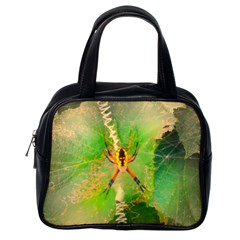 Orb Spider Classic Handbag (one Side) by okhismakingart