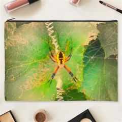 Orb Spider Cosmetic Bag (xxxl) by okhismakingart