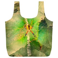 Orb Spider Full Print Recycle Bag (xl) by okhismakingart