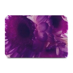 Blue Glowing Flowers Plate Mats by okhismakingart