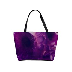 Blue Glowing Flowers Classic Shoulder Handbag by okhismakingart