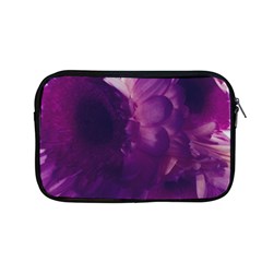 Blue Glowing Flowers Apple Macbook Pro 13  Zipper Case by okhismakingart