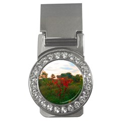 Red Weeds Money Clips (cz)  by okhismakingart