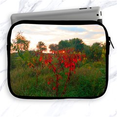 Red Weeds Apple Ipad 2/3/4 Zipper Cases by okhismakingart