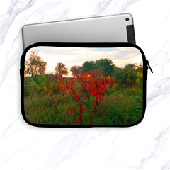 Red Weeds Apple Ipad Mini Zipper Cases by okhismakingart