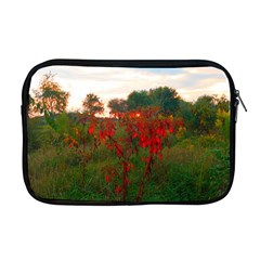 Red Weeds Apple Macbook Pro 17  Zipper Case by okhismakingart