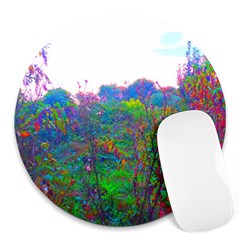 Neon Weeds Round Mousepads by okhismakingart