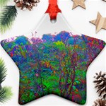 Neon Weeds Star Ornament (Two Sides) Front