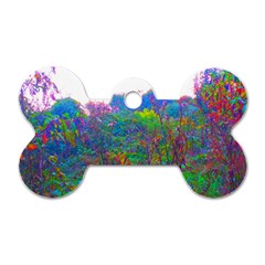 Neon Weeds Dog Tag Bone (two Sides) by okhismakingart