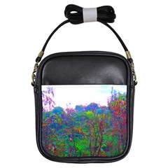 Neon Weeds Girls Sling Bag by okhismakingart