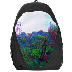 Neon Weeds Backpack Bag by okhismakingart