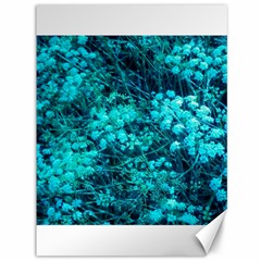 Blue-green Compound Flowers Canvas 36  X 48  by okhismakingart