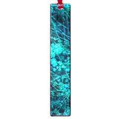 Blue-green Compound Flowers Large Book Marks by okhismakingart